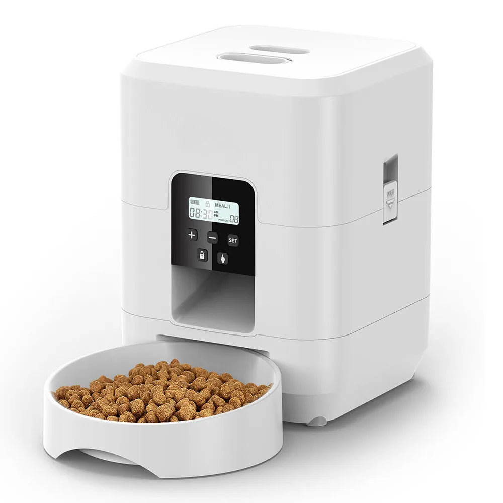 2L Cat Timing Feeder Tuya APP Smart Cat Feeder Pet Dog Food Automatic Dispenser Suitable for Small Cats and Dogs Remote Feeding